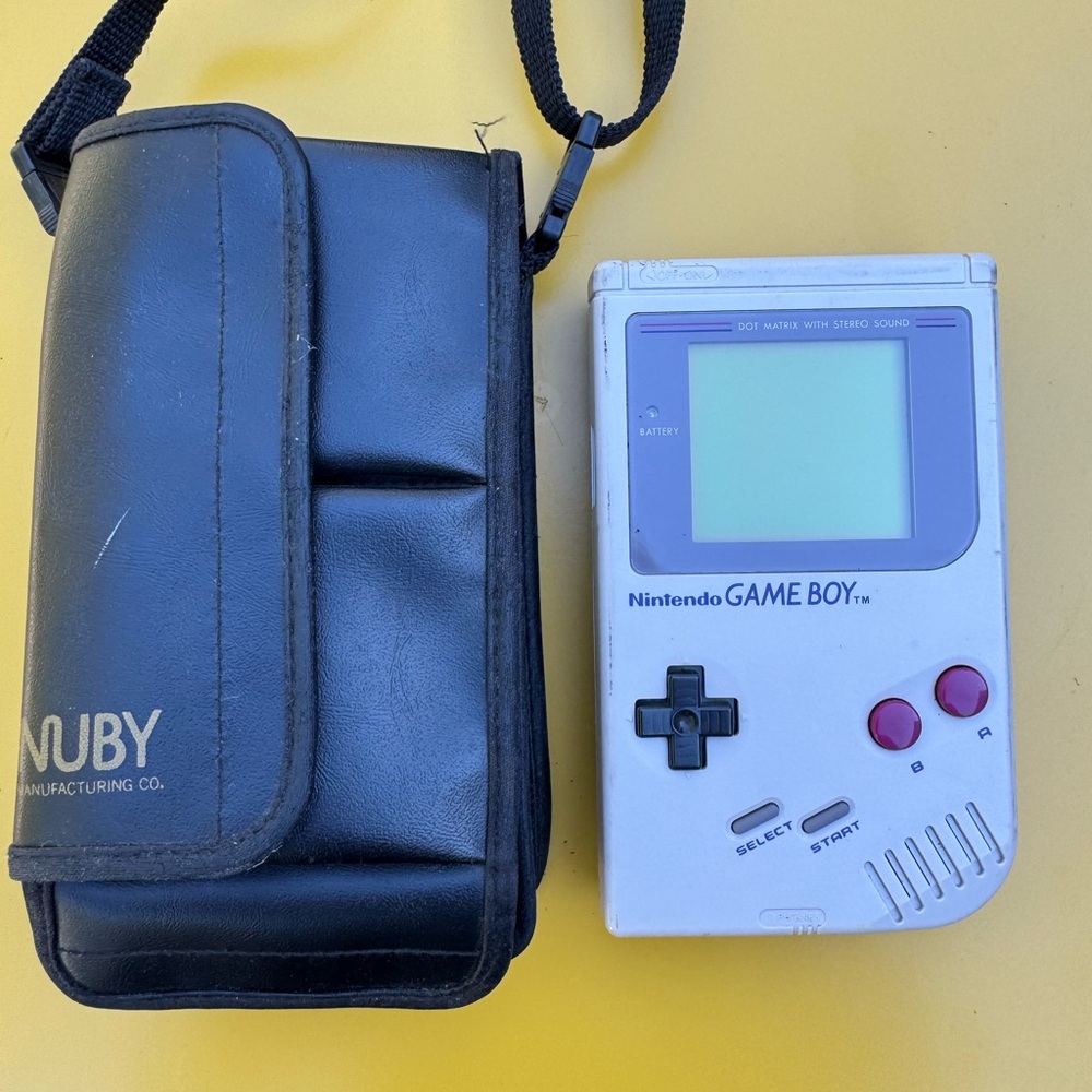 Nintendo Game Boy Handheld Console - White and Black